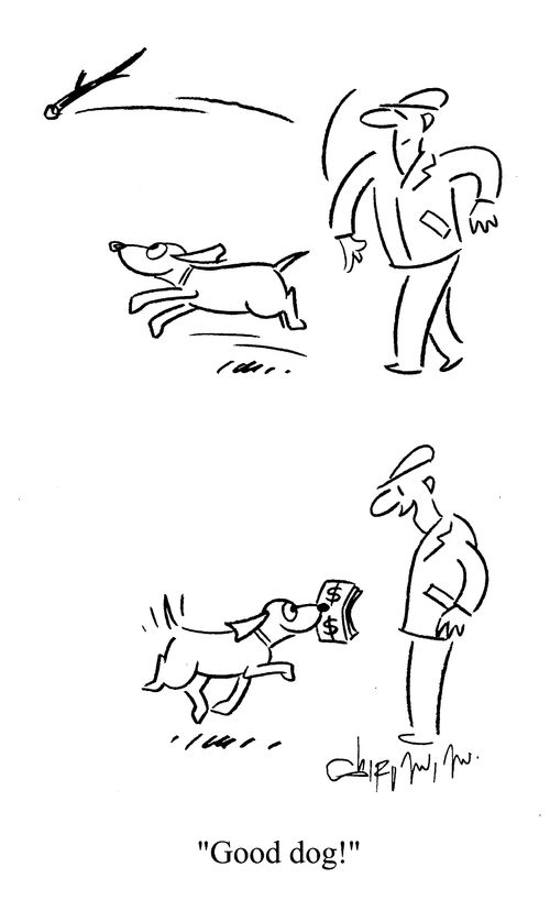 'Good dog!'