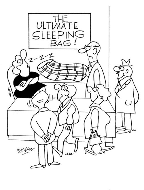 The Ultimate Sleeping Bag.