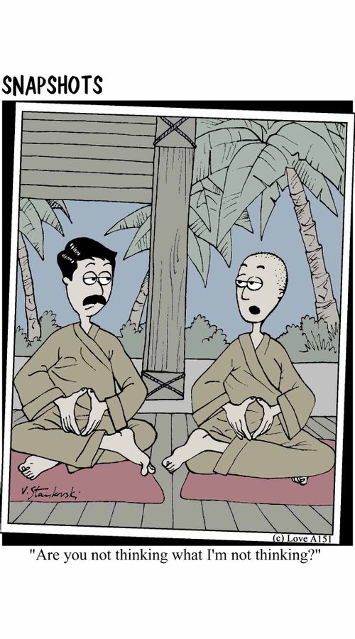 'Are you not thinking what I'm not thinking?'