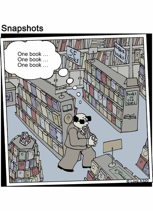One book... One book... One book... 