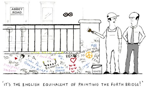'It's the English equivalent of painting the Forth Bridge!'