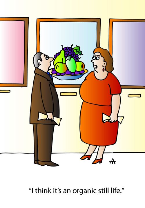 'I think it's an organic still life.'