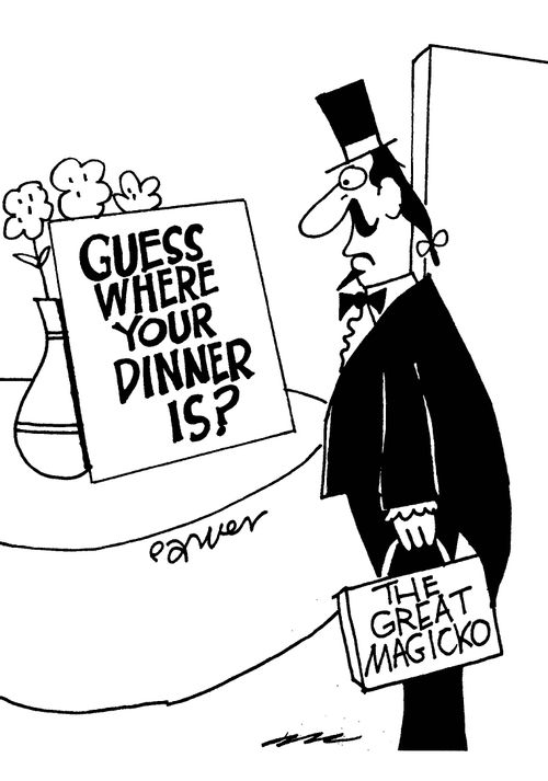 Guess Where Your Dinner Is?