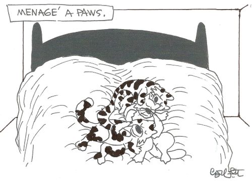 Menage a Paws.