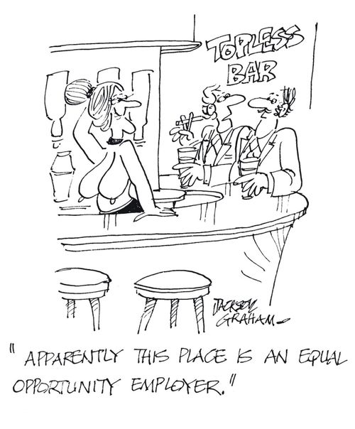 "This place is an equal opportunity employer."