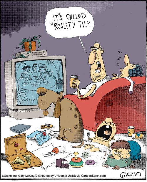 'It's called 'reality TV.''