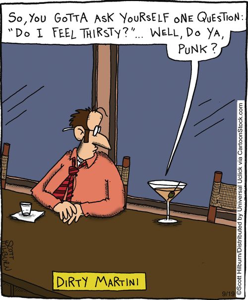 Dirty Martini.