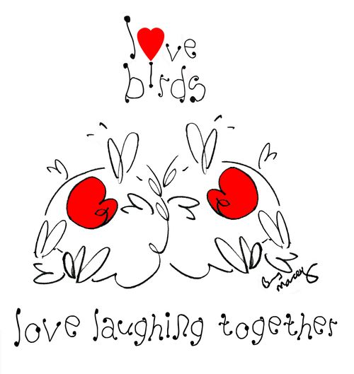 Love Birds love laughing together