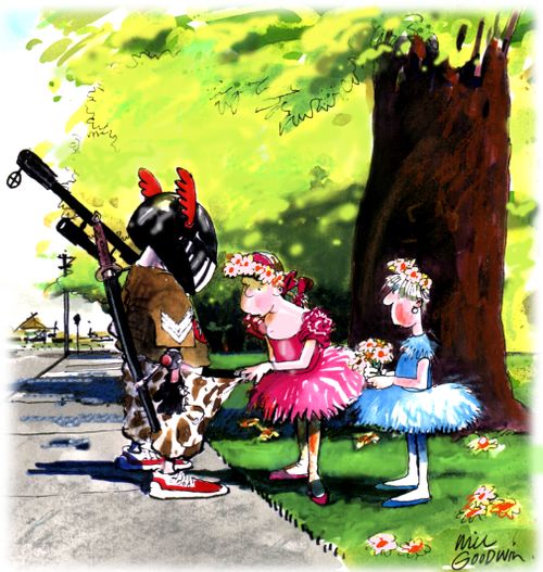 Master of the Universe meets the sugar plumb fairies