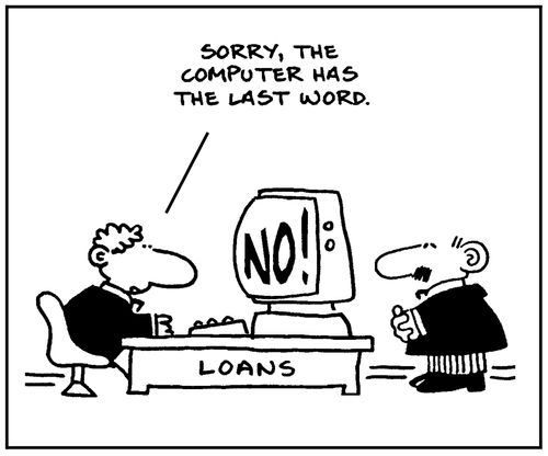 'Sorry, the computer has the last word.'