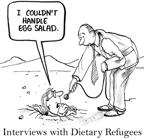 Interviews with Dietary Refugees.