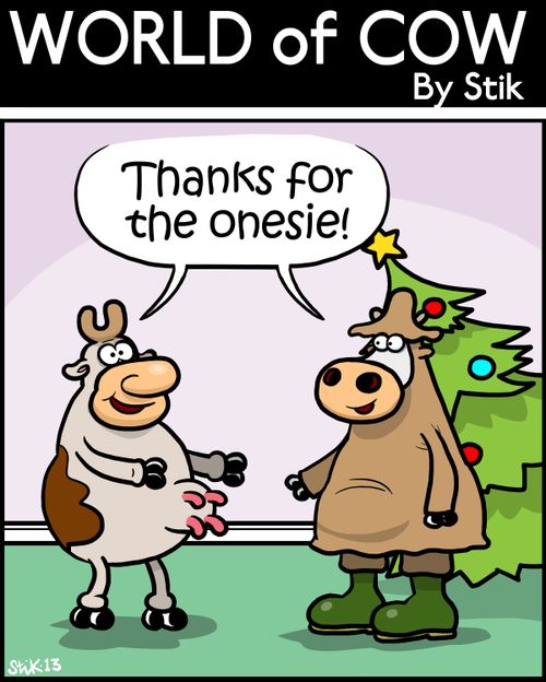'Thanks for the onesie!'