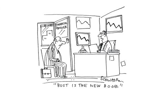 'Bust is the new boom.'