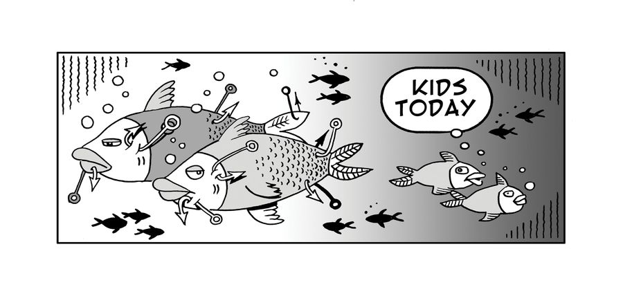 Kids today.