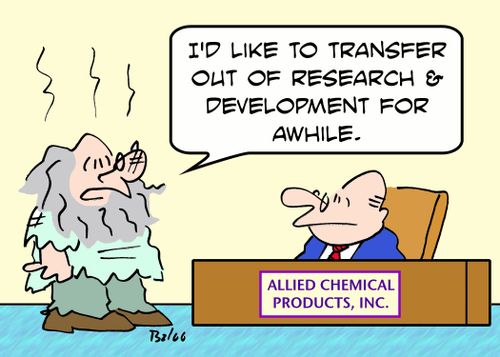 ALLIED CHEMICAL PRODUCTS, INC., 'I'd like to transfer out of Research & Development for awhile.'