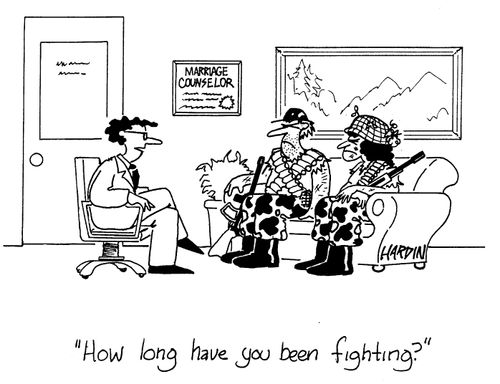 'How long have you been fighting?'