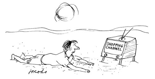 Shopping Channel In Desert