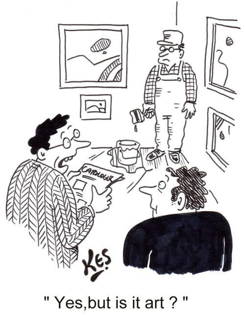 'Yes, but is it art?'