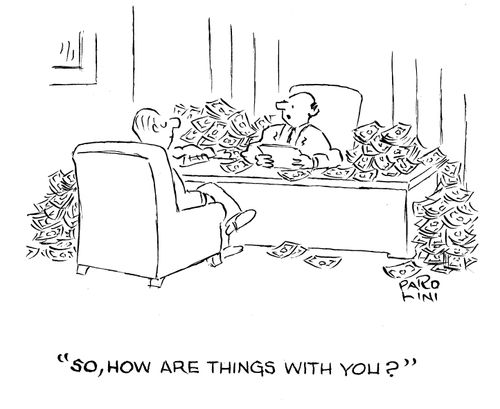'So, how are things with you?'
