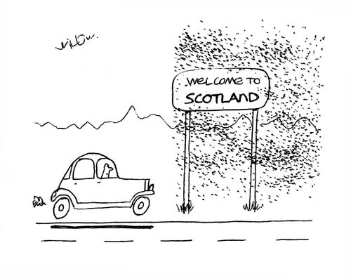 Welcome to Scotland.