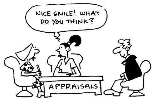 'Nice smile! What do you think?'