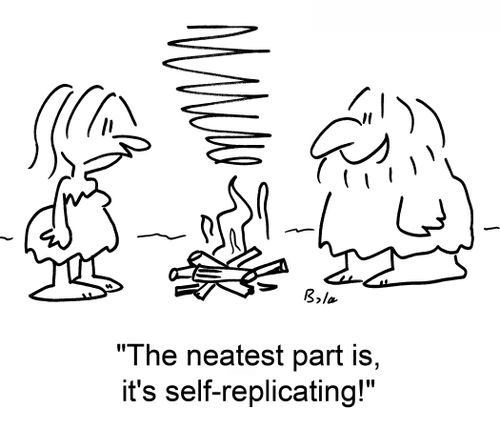 'The neatest part is, it's self-replicating!'