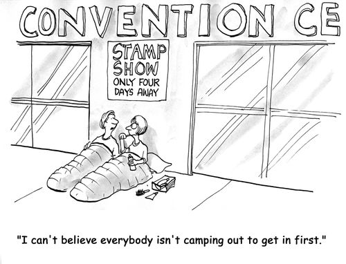 'I can't believe everybody isn't camping out to get in first.'