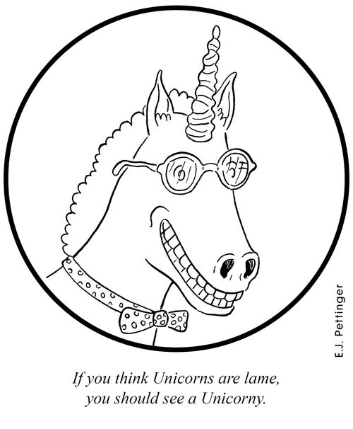 If you think Unicorns are lame, you should see a Unicorny.