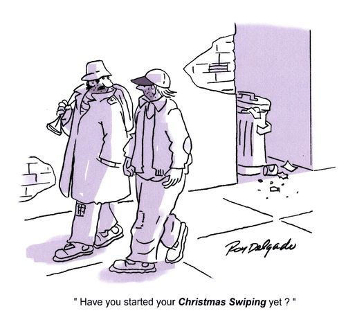 'Have you started you Christmas Swiping yet?'