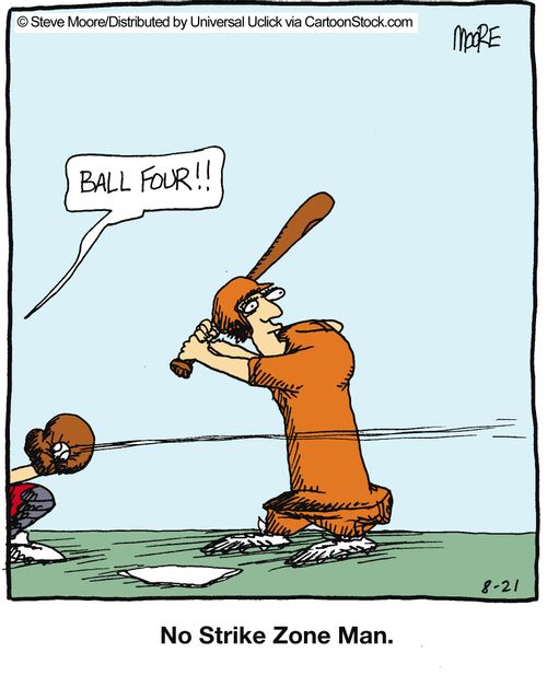 No Strike Zone Man.