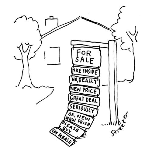 Real Estate Sign - Desperation...