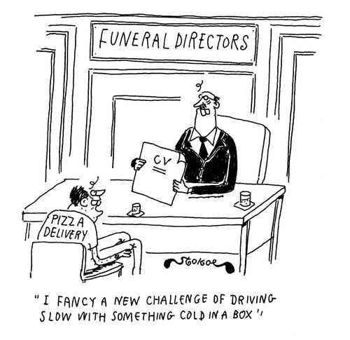 'I fancy a new challenge of driving slow with something cold in a box.'