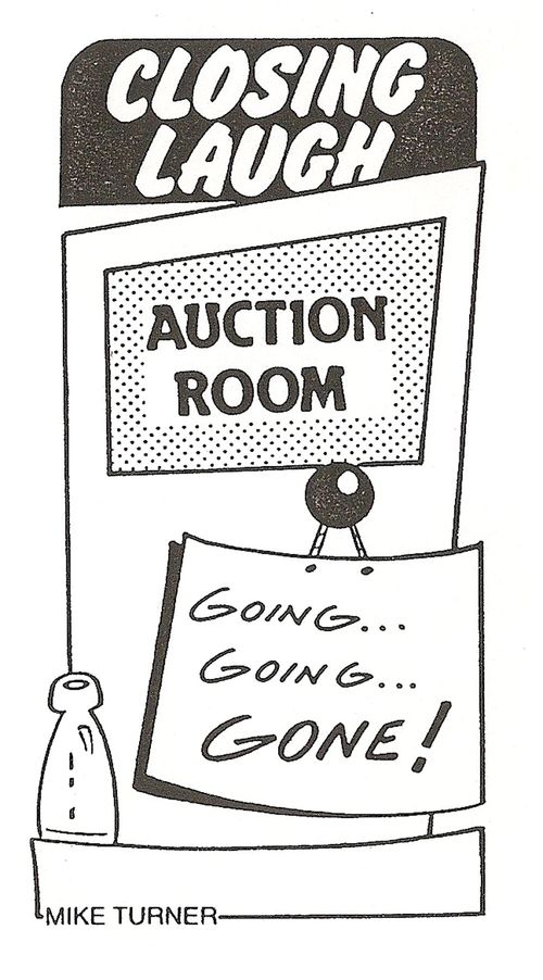 Closing Laugh: Auction Room