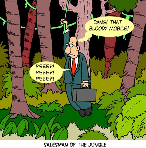 Salesman of the jungle