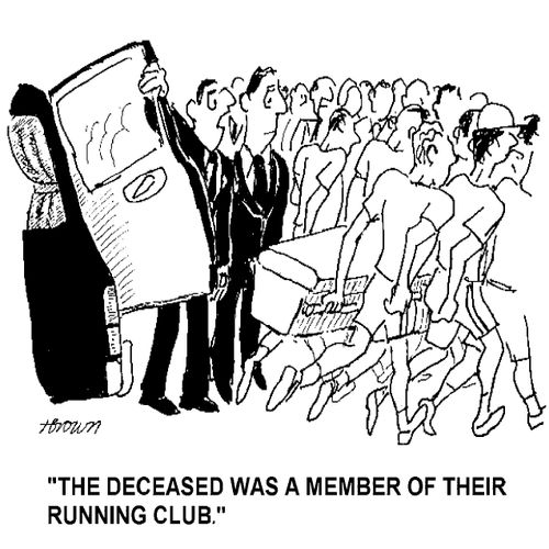 'The deceased was a member of their running club.'