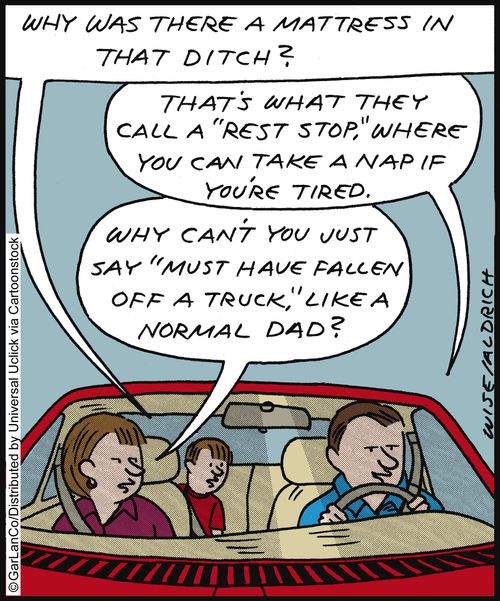 'Why was there a mattress in that ditch?'