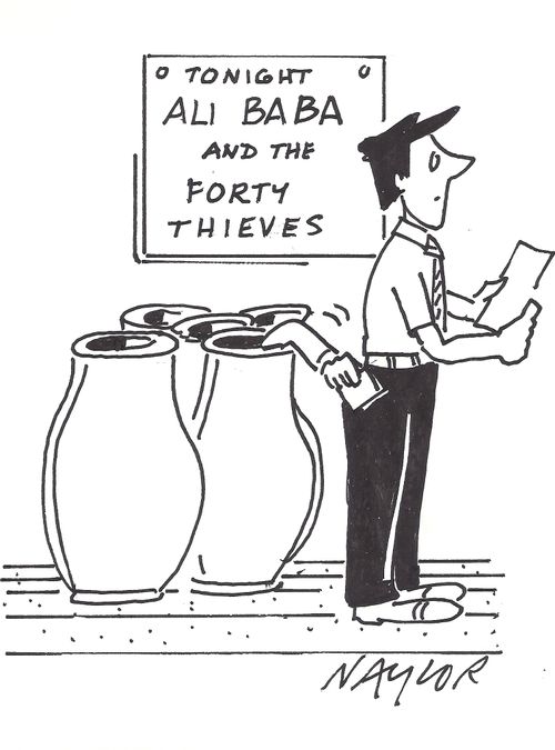 Tonight - Ali Baba and the Forty Thieves.