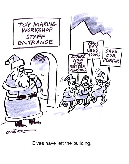 Elves have left the building.