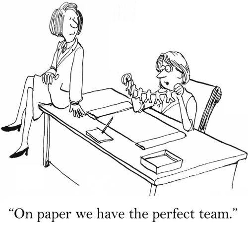 'On paper we have the perfect team.'