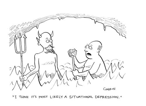 'I think it's most likely a situational depression.'