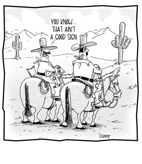 'You know...that ain't a good sign.'