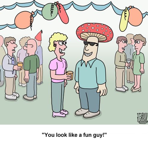 'You look like a fun guy!'