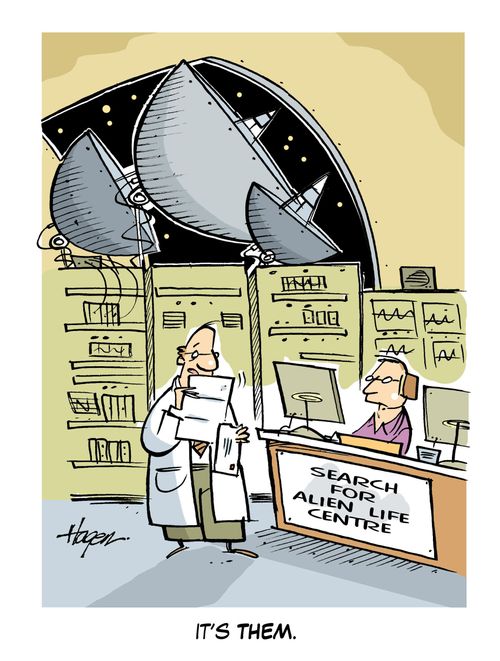 Search for Alien Life Centre.
