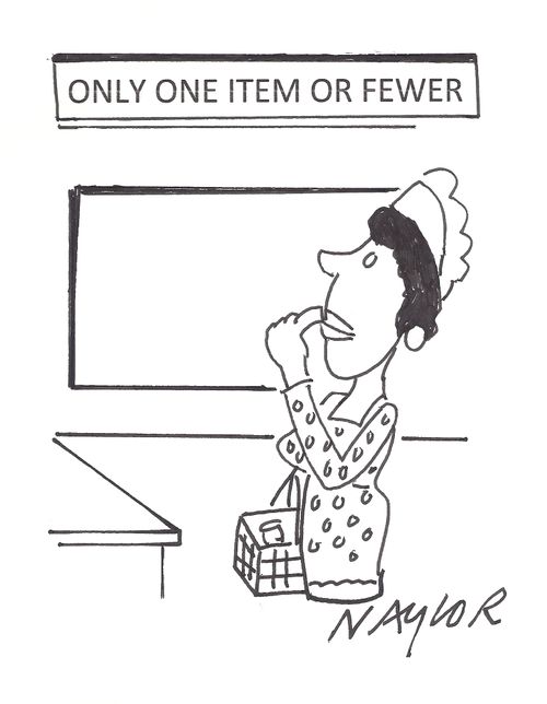 Only One Item or Fewer.