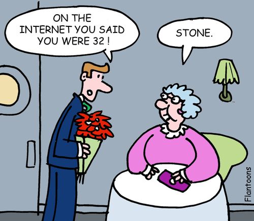 On the website you said you were 32!