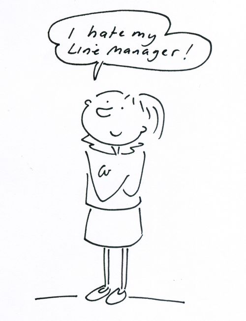 'I hate my line manager!'