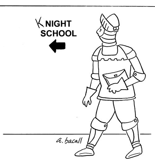 Knight school.