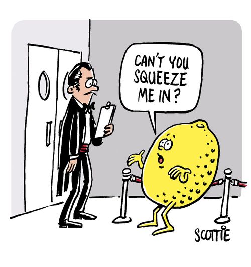'Can't you squeeze me in?'