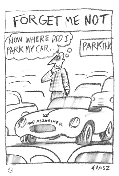 "Now where did I park my car?"