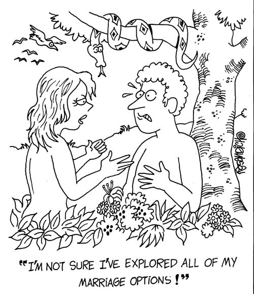 "I'm not sure I've explored all of my marriage options!"